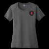 Ladies PosiCharge ® Tri Blend Wicking Scoop Neck Raglan Tee Thumbnail