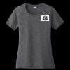 Ladies PosiCharge ® Tri Blend Wicking Scoop Neck Raglan Tee Thumbnail
