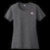 Ladies PosiCharge ® Tri Blend Wicking Scoop Neck Raglan Tee Thumbnail