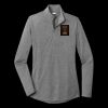 Ladies PosiCharge ® Tri Blend Wicking 1/4 Zip Pullover Thumbnail