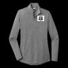 Ladies PosiCharge ® Tri Blend Wicking 1/4 Zip Pullover Thumbnail