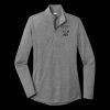 Ladies PosiCharge ® Tri Blend Wicking 1/4 Zip Pullover Thumbnail