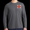 PosiCharge ® Long Sleeve Tri Blend Wicking Raglan Tee Thumbnail